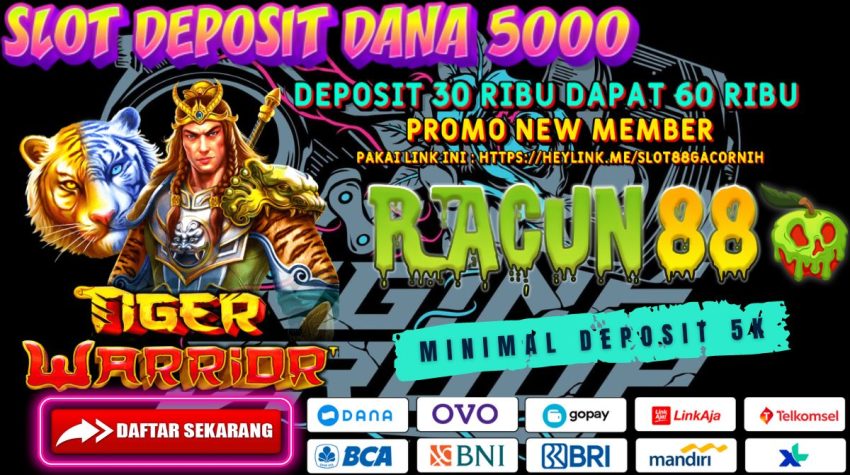 RACUN88 Slot Deposit Dana 5000